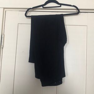 Cato black stetchy skinny pants.